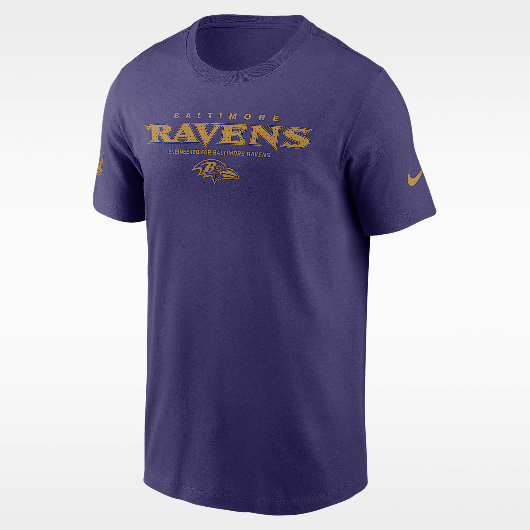 Baltimore Ravens Sideline Team Issue Men's Nike Dri-FIT NFL T